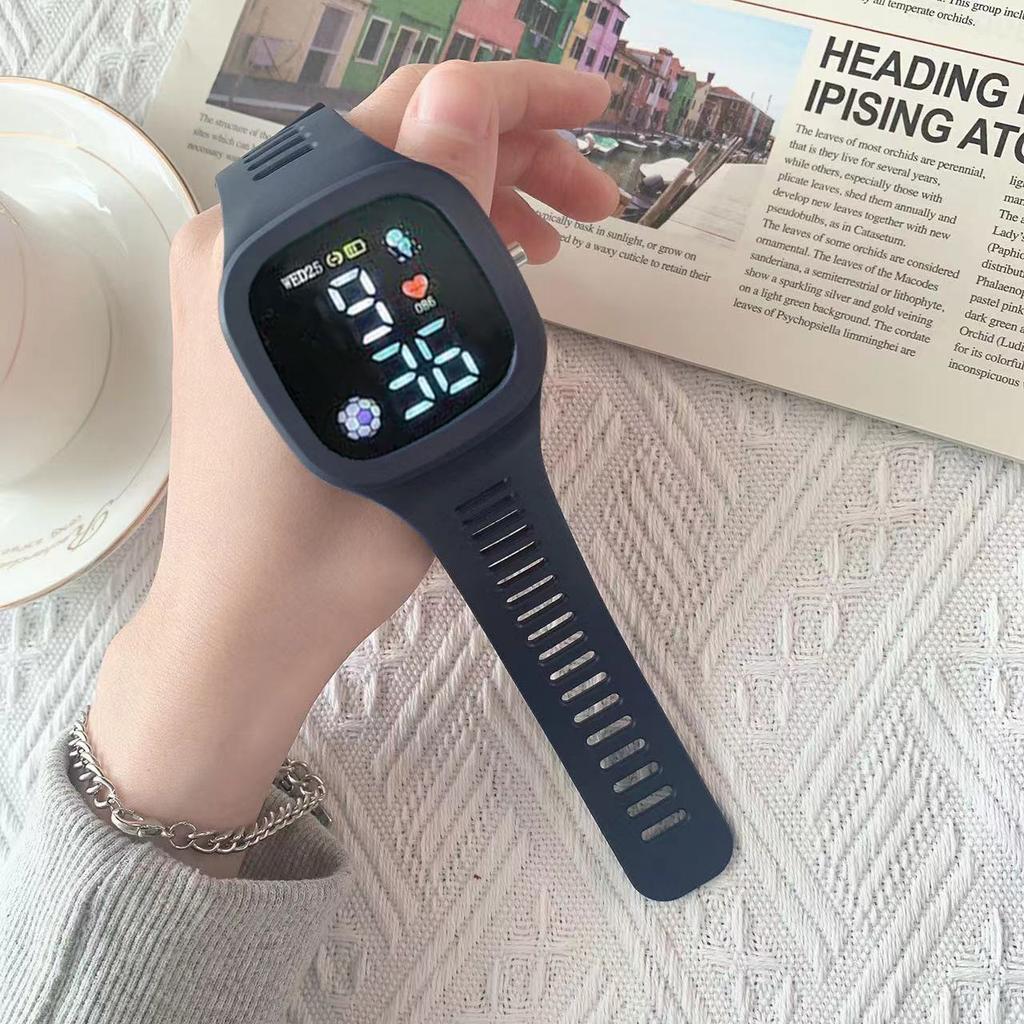 Fashion Sports Watch For Women And Men Electronic LED Digital Watch Casual Big Dial Silicone Female Watch Sports Clock