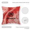 Federa Sheraton Hotel Moda Anti-acaro Cuscino Cerniera invisibile Peluche corto setoso Copricuscino per divano