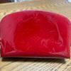 Used LOUIS VUITTON Vernis Pochette Cosmetic Pouch