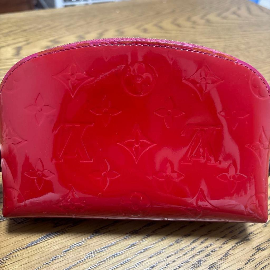 Used LOUIS VUITTON Vernis Pochette Cosmetic Pouch