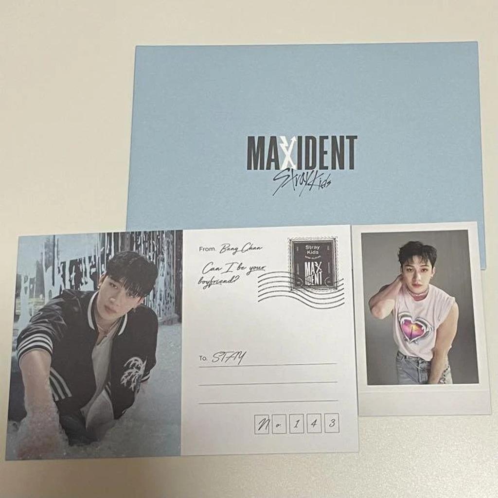 STRAY KIDS MAXIDENT OFFICIAL LOVE LETTER Photo Card SET