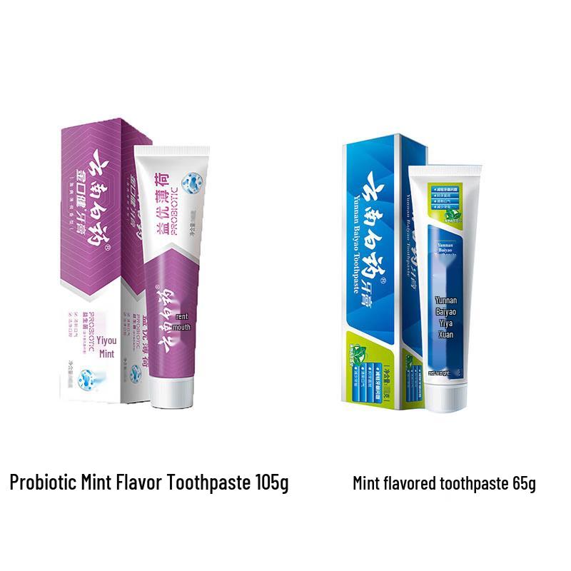 Yunnan Baiyao Probiotic Mint Toothpaste