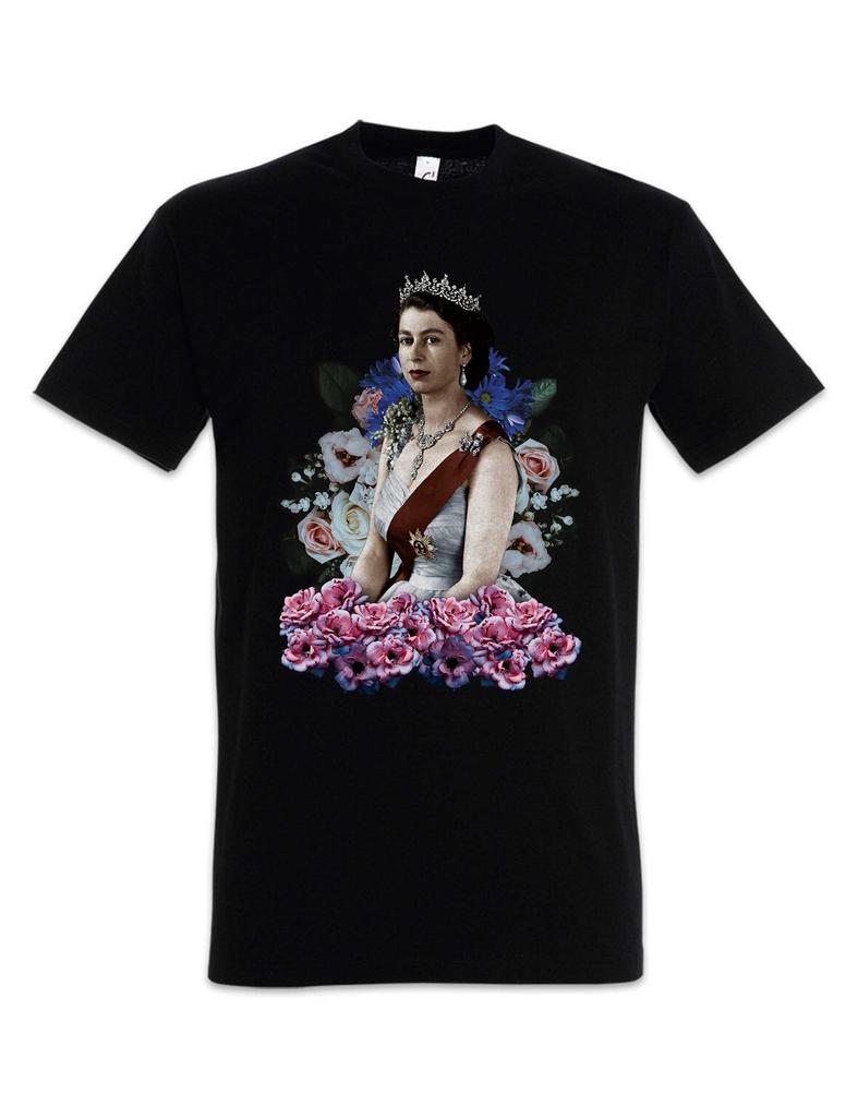 Queen Elizabeth Portrait I T-Shirt England Great Britain UK United Kingdom