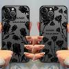 Lover You Flowers Rose Funda Back Phone Cover Case for iPhone 17 Pro Max 14 16 Plus XS XR 15 11 7 8 SE 12 13 Mini Air