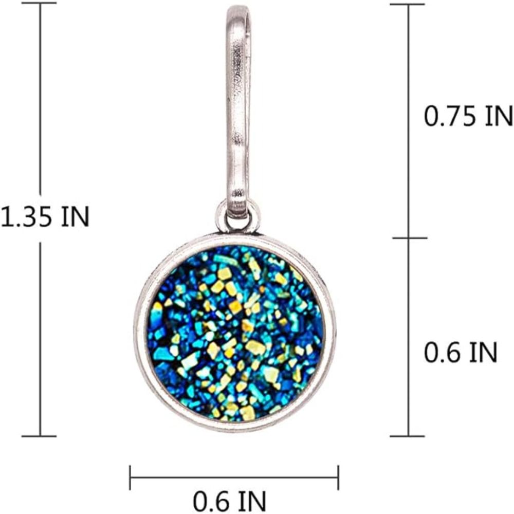 12Pcs Zipper Pull Zipper Pull Replacement Replacement Bling Zipper Handle  Jackets