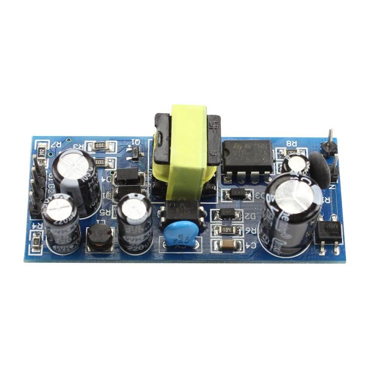

5V 12V Switching Power Supply 220V Input Dual Output VIPER12A Switching Power Module 10*10*2 білий