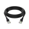 För PC Router Hållbar svart PVC CAT5 RJ45 Ethernet LAN Network Patch-kabel