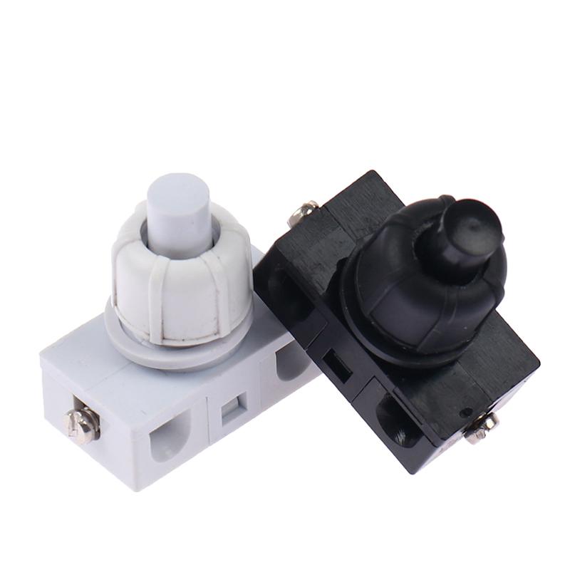 10Pcs Lamp Electrical Fittings With Nut Micro-Motion Small Switch Button Switch