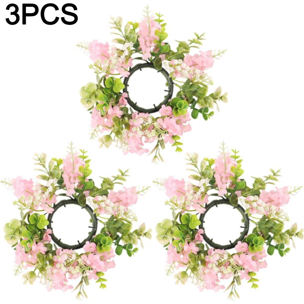 Eukalyptus Kranz Künstliche Blumen Girlande Bastelprojekte Eleganter Stil Natürliche Ästhetik Künstliche Blumen Kerzen Girlande 25cm