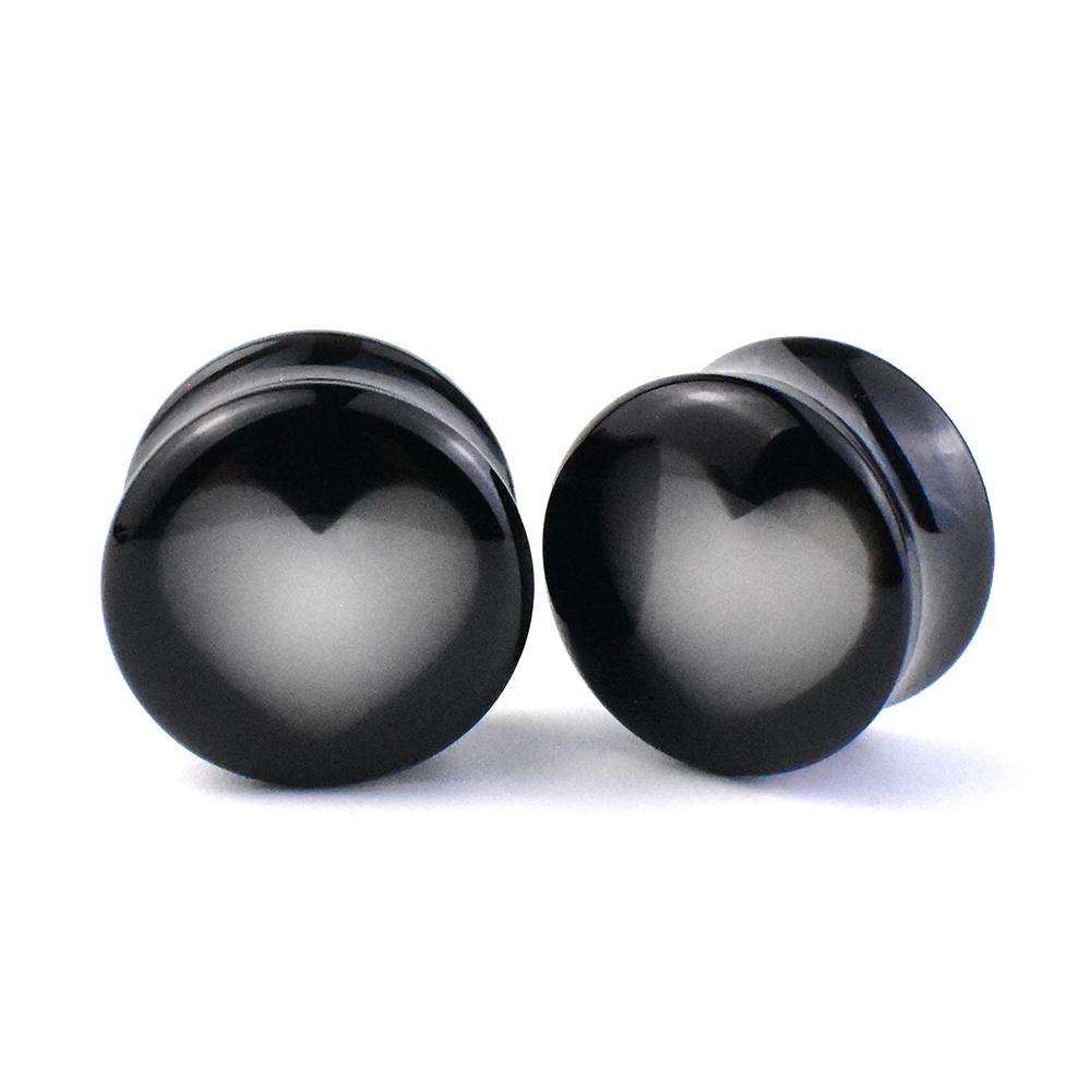 6-42mm Glow In the Dark Acrylic Ear Gauges Tunnels and Plug Luminous Ear Expander Studs Stretching Ear Piercing Earring