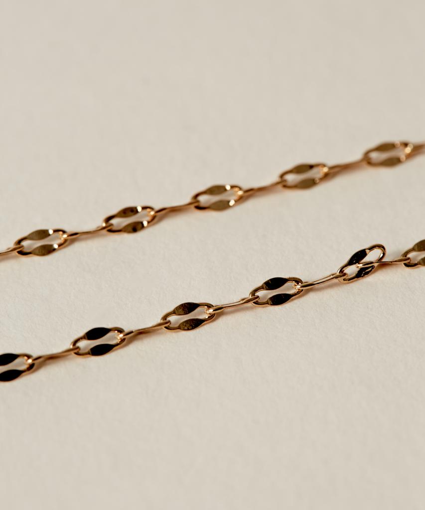 Novice Tokyo Petal Chain Necklace [Stainless] / Gold