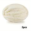 2pcs Chunky Chenille Yarn Wide Soft Arm Knitting Thick Yarn In Solid Colors for Scarves Hats Bags