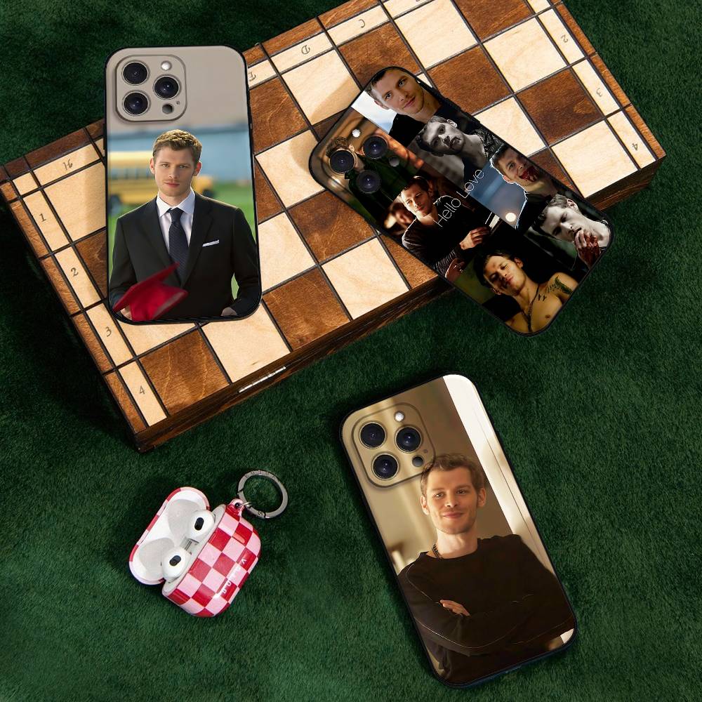 Klaus Mikaelson The V-Vampire D-Diaries Phone Case Phone Case For IPhone 17 16 15 14 13 12 11 X XR XS Plus Pro Max Mini Soft Bla