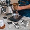 Premium Stainless Steel Espresso Knock Box with Silicone Bar for Home and Cafe Use