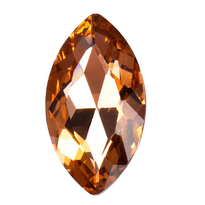 Horse Eye Crystal Diamond Shoe and Phone Case Accessories - Irregular Glass Stones