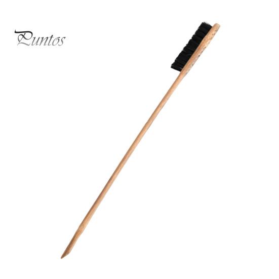 

Щетка для птичьей клетки с длинной ручкой, деревянная щетка для чистки клетки с попугаем, товары для домашних животных, очиститель оборудования для птиц для клетки Myna для хомяка чёрный