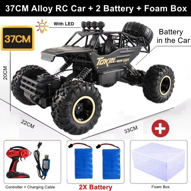 RC Car Remote Control Climbing Vehicle Outdoor All Terrain Off-road Trucks 4WD Racing Drift Cars Toy Gift for Kids Adults