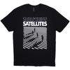 Μαύρο T-Shirt Script Satellites Νέο Unisex T-Shirt