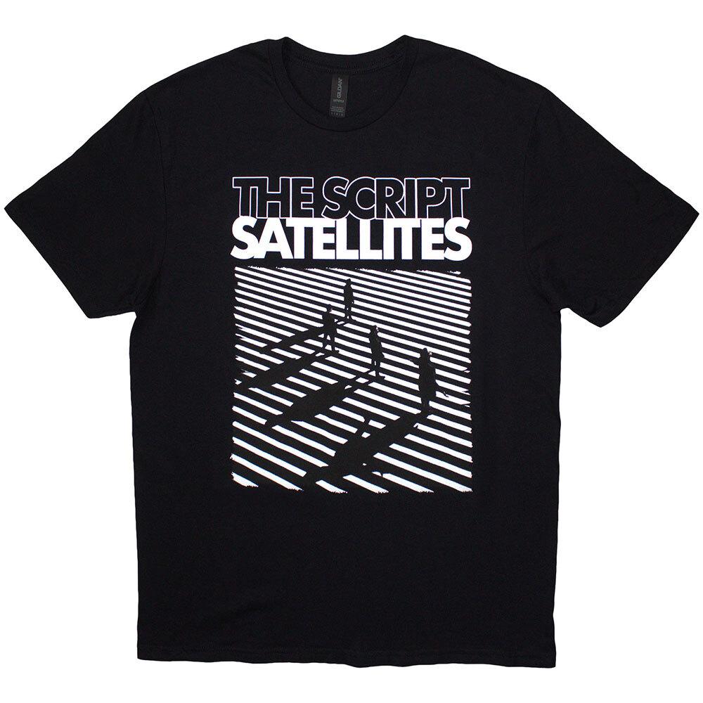 The Script Satellites T-Shirt Black New Unisex T-Shirt XL