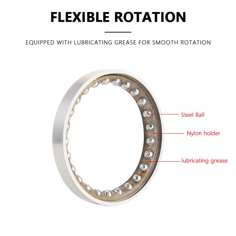Bicycle Headset Repair Bearings Steel Bicycle Headset Bearing Repair Parts Waterproof Replacement Bike Accessories