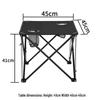 Feitule Single Person Outdoor Camping Table & Chair Set