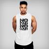 Brand Gyms Clothing Mens Bodybuilding Hooded Tank Top Sleeveless Vest Sweatshirt Fitness Workout Sportswear Tops Male