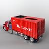Simulated Optimus Prime Truck Model Iron Crafts Multi-functional Paper Box Home Living Room Desktop Creative Tissue Box