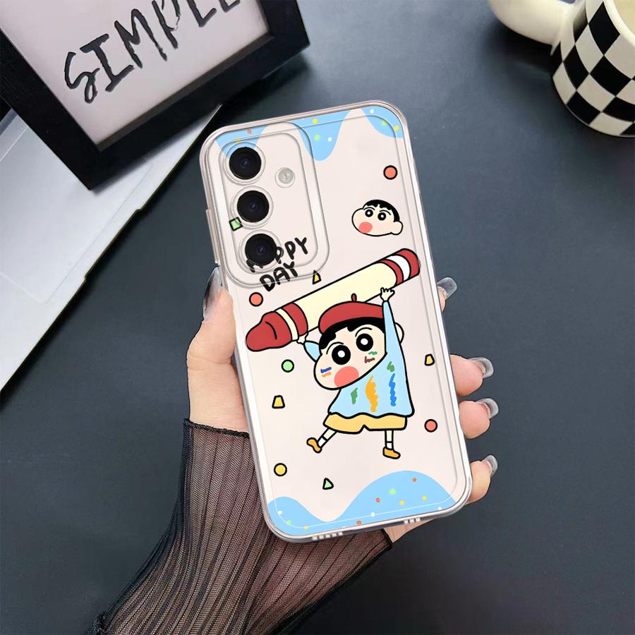 Himawari Shin Case for Samsung Galaxy A57 A55 A56 A52 A14 A16 A26 A24 A52 A17 A36 A37 A25 A51 A54 A15 A34 A35 Phone Cover A50