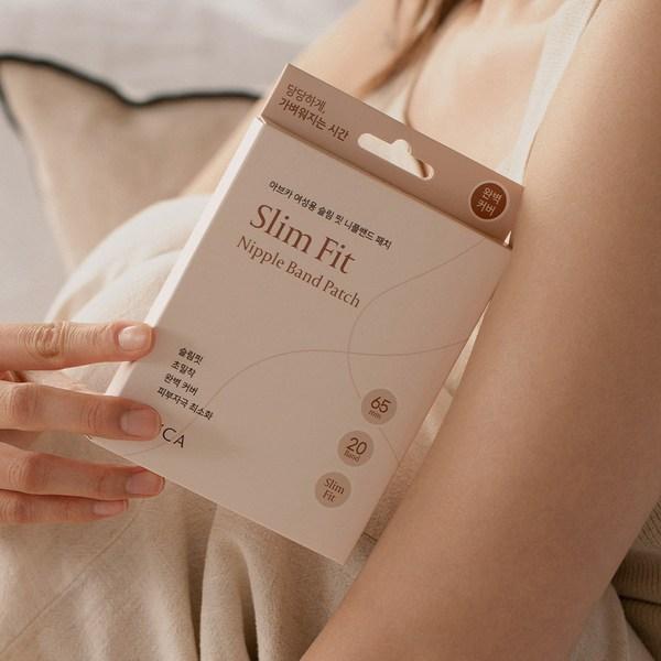 Avca Women's Slim Fit Nipple Band Patch 65mm 20p, 1 Korean Cosmetics