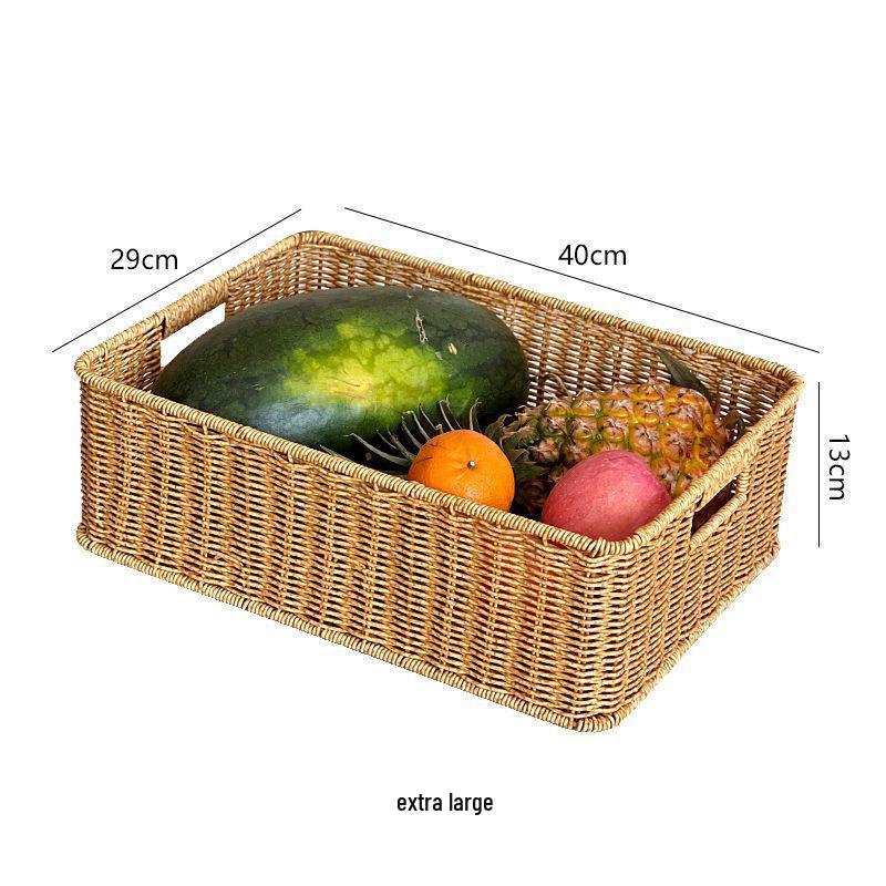 Geflochtener Kunst rattan Aufbewahrungskorb für TV-Schrank oder Supermarkt-Display