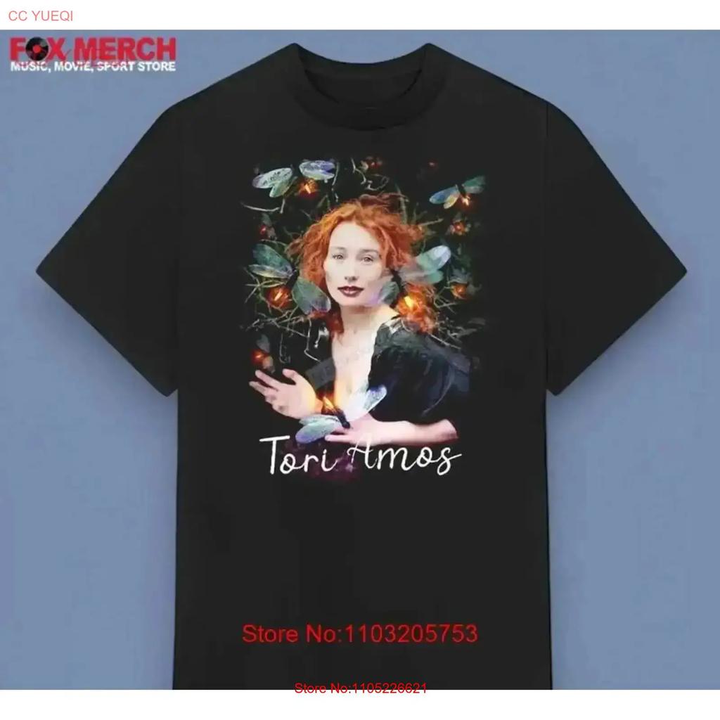 Tori Amos Singer T Shirt Size S 5xl Vintage Comfortable Streetwear Stretched Top For Everyday Wear Versatile Soft