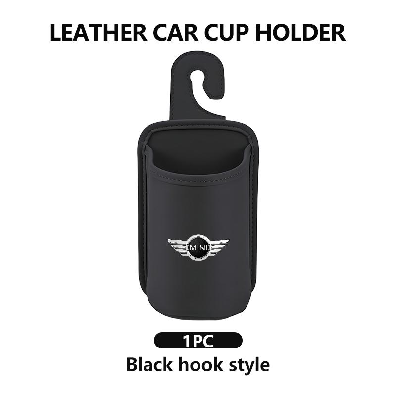 Car Back Seat Cup Holder Multifunctional Hanging Mount Drink Storage Organizer Holders For MINI Countryman Paceman R56 R50 R53 dymfu11
