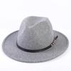 Popular European and American High-end Wool Top Hat, Men's and Women's Fashion Versatile Elegant Top Hat Jazz Hat