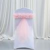 Chair Sash Chair Ribbon For Event Decoration Including Weddings Birthdays And Holiday Parties In Vibranted Color 1PC A0KF
