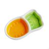 Hamster Food Bowl,Ceramic Feeding Bowl,Creative Nonslip Small Pets Dish,Large Capacity for