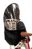 OGK Giken Child Seat Accessories and Rain Cover for Rear Child Black for Bicycles RCR-002 (Wind Seats)
