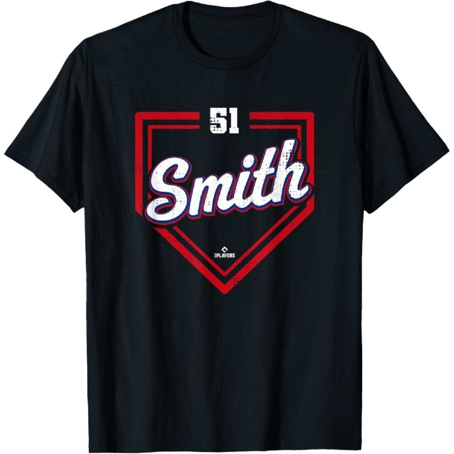 Home Plate Gameday Will Smith Texas MLBPA T-Shirt XXXXXL чёрный