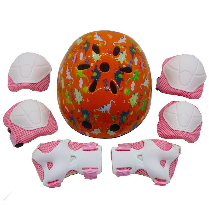 Baby Children's Skateboard Wheel Skateboard Skateboard Balance Bike Cycling Sports Protective Helmet Protective Gear Set