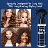 SEA SALT SPRAY-Natural Curl Formation, Frizz Control-Soft Setting Restores Curlness-Nourish Hair For A More Shine-100ml