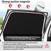 2 Pcs Rear Window Covers - Car Side Window Sun Shades - Privacy  Back-1