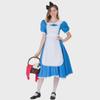 European & American Ladies' Halloween Alice Maid Cosplay & Stage Performance Dress
