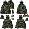 Heren A Bathing Ape Haaienkop Camouflage Hoodie Jas Met Zacht Ademend Materiaal