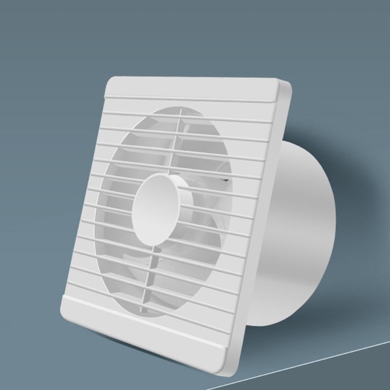 4inch Bathroom Exhaust Fan With Humidity Sensors Auto Activation Quiet Operation IPX4 Waterproof for Molds Prevent