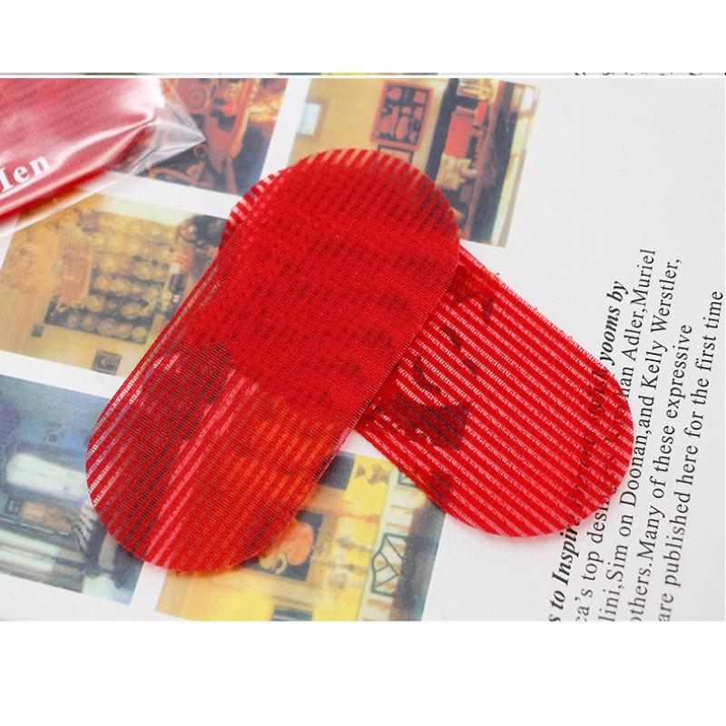 5pcs Bangs Hair Gripper Sticker Hairdressing Magic Nylon Barber Grippers Mens Oil Head Engrave Cutting Styling Accessories