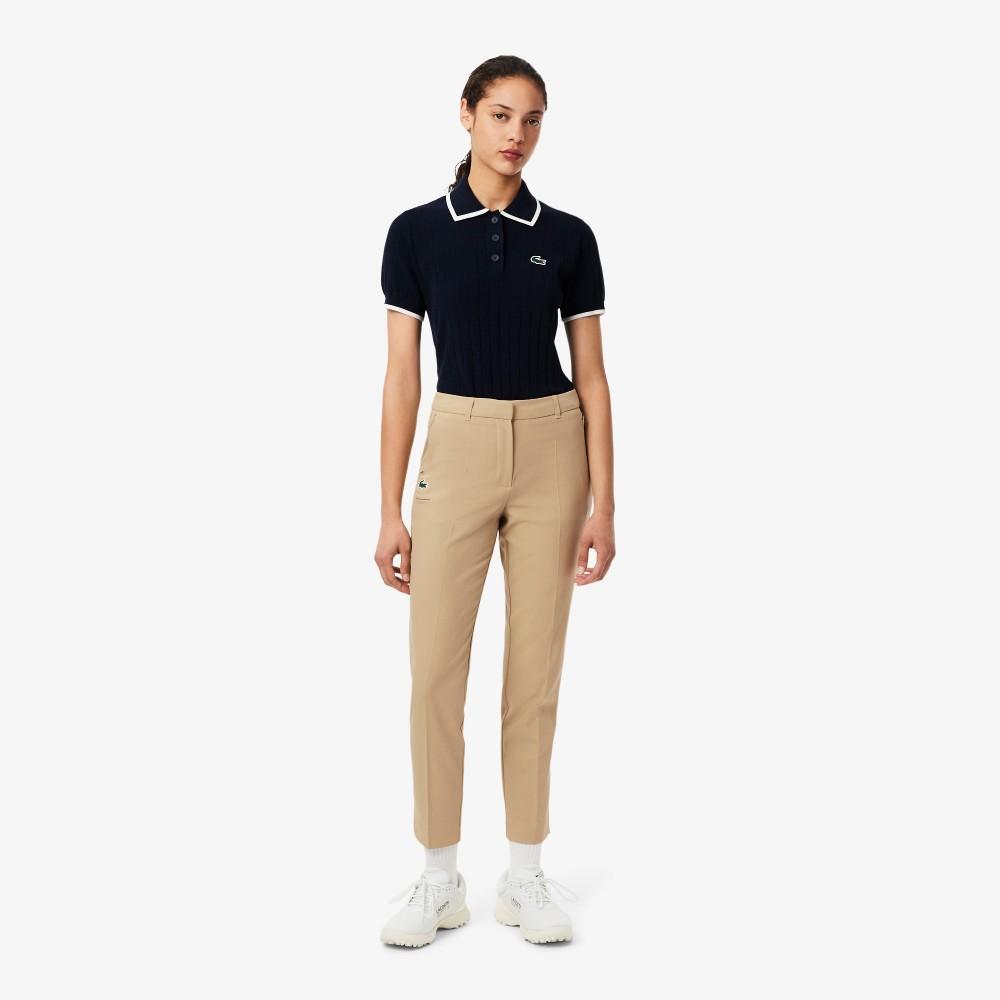 [Lacoste] Women s Golf Hem Slit Pants HF4555-55N02S 34