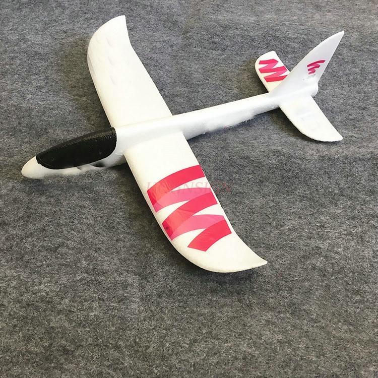 48Cm White Hand Throwing Aircraft Foam Aircraft Throwing Glider Epp Fall Resistant Splicing Stunt Model
