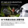Chfeng USB Rechargeable Headlamp with High White Red SOS Waterproof and Adjustable Compact and Ideal for Night Outdoor and Power Outages Brightness, &