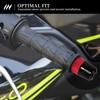 MotHeart Motorcycle Bar End Slider Compatible with Z900 2017-2025 Motorcycle