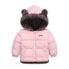 Childrens Winter Thick Padded Fleece Warm Coats Hooded Outerwear Kids Snowsuit