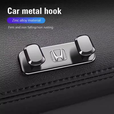Zinc Alloy Car Hook Randomly Pasted Storage Bracket For Civic Accord Fit Jazz Pilot CRV Odyssey Passport City Shuttle HRV